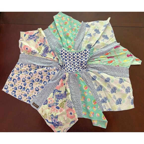 Matilda Jane Seahorse Cutie Trapeze Swing Summer Dress Size 2 Toddler - Picture 7 of 9